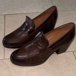 Brown Leather Loafers